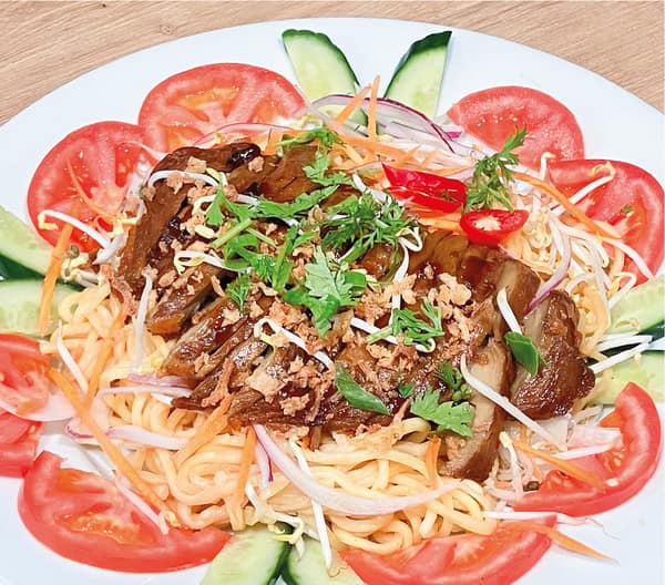 Crispy 'Duck' Salad